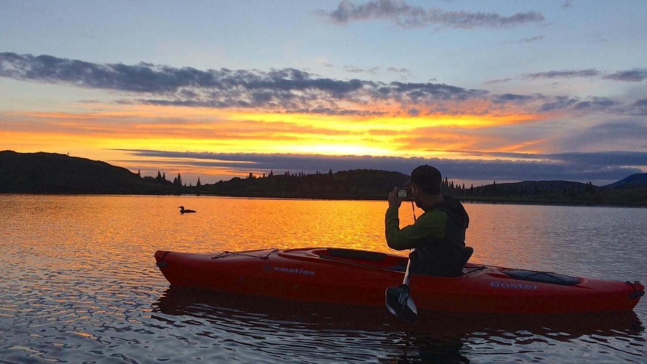 Caribou Lodge Alaska ทัลคีทนา ภายนอก รูปภาพ